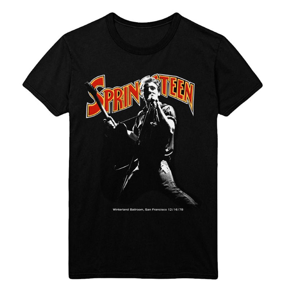 BRUCE SPRINGSTEEN ブルーススプリングスティーン (11月 映画公開 記念 ) - Winterland Ballroom Singing / Tシャツ / メンズ - PGS
